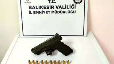 Bandırma'da Kaçak Sigara ve Silah Operasyonu