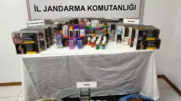 Samsun'da Kaçak Tütün Operasyonu