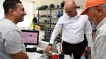 Salihli'ye Altyapı Yatırımları Devam Ediyor