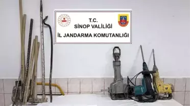 Sinop'ta Tarihi Eser Kaçakçılığı Operasyonu