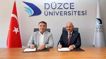 Düzce Üniversitesi'nde Toplu İş Sözleşmesi İmzalandı