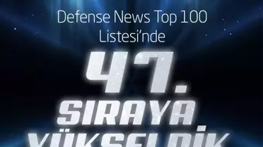 TUSAŞ, Defense News Listesi'nde 47. Sıraya Yükseldi
