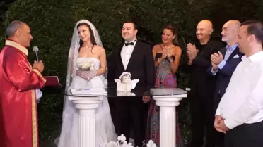 Ünlü isimleri buluşturan gece! Melis Gökhan ve Canberk Acartürk mutluluğa 'evet' dedi