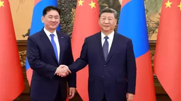 Xi Jinping, Moğolistan Cumhurbaşkanı ile Görüştü
