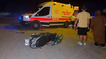Bursa'da Motosiklet-Otomobil Kazası: İki Kardeş Yaralı