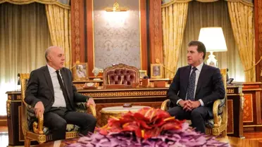 Barzani, Türkiye Heyeti ile Erbil'de Görüştü