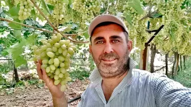 Emin Çepel'in Başarılı Üzüm Üretimi