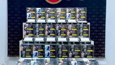 Kars'ta Kaçak Makaron Operasyonu