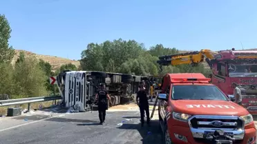 Darende'de Tır Kazası: Sürücü Hayatını Kaybetti