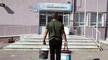 Kocaeli Belediyesi'nden Okullara 547 Bin Litre Boya Desteği