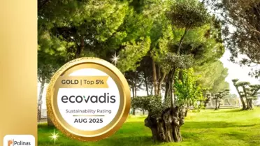 Polinas, EcoVadis'ten Altın Madalya Aldı