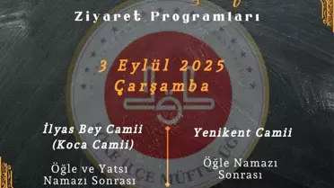 Söke'de Mevlid Kandili Sakal-ı Şerif Ziyareti