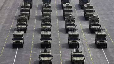 Beijing'de Askeri Geçit Töreni