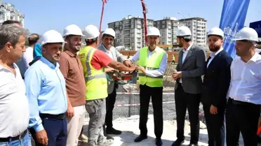 Antakya'da Gençlik Merkezi ve Pazar Alanı Temel Atma Töreni Düzenlendi