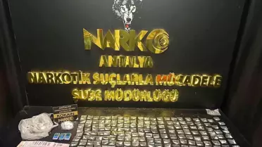 Antalya'da Narkotik Operasyonu: 23 Tutuklama