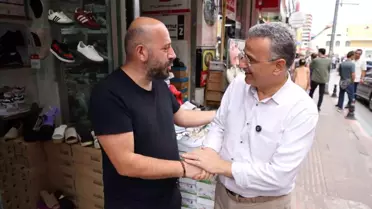 Başkan Kurnaz Gazi Caddesi için Yeni Proje Müjdesi Verdi