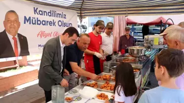 Bozdoğan'da Mevlid Kandili Kutlaması: Lokma Hayrı Düzenlendi