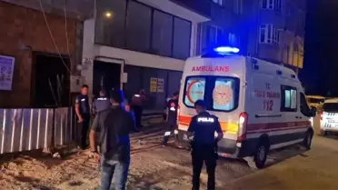 Edremit'te İnşaatta Düşen Kadın Kurtarıldı