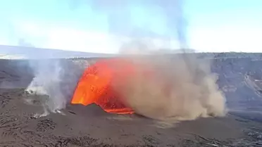 Kilauea Yanardağı'nda 32. Lav Püskürmesi