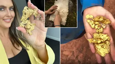 Kazdığı her yerde külçe külçe altın bulan kadın haritayı paylaştı