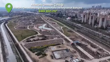 Atatürk Orman Çiftliği'nde Çocuklar için Yeni Park Açılıyor