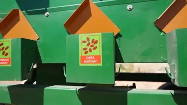 Mersin'de Üreticilere Tohum Eleme Makinesi Desteği