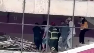 Ünye'de İnşaatta İşçi Yaralandı