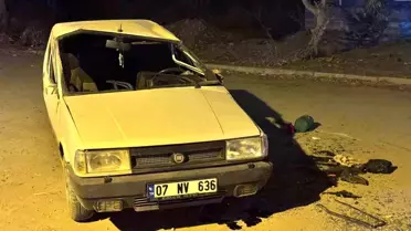 Gazipaşa'da Kaza: Sürücü Kaçtı
