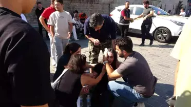 Beyoğlu'nda Polis Aracı Kaza Yaptı