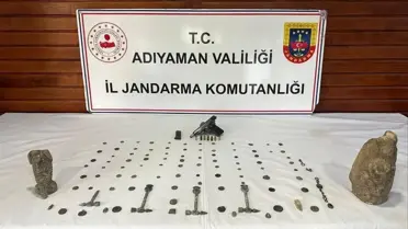 Adıyaman'da Tarihi Eser Kaçakçılarına Operasyon