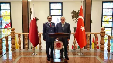 Yaşar Güler, Katar Askeri Heyetini Kabul Etti