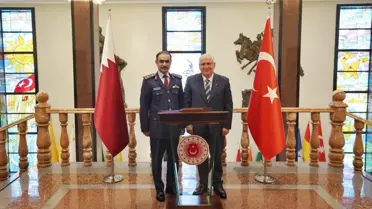 Savunma Bakanı Güler, Katar Genelkurmay Başkanı'nı kabul etti