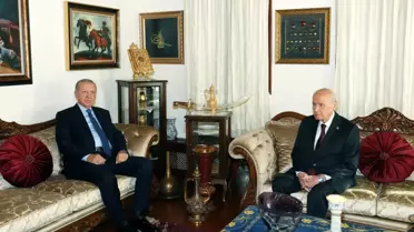 Erdoğan ve Bahçeli görüştü