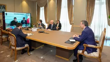 Cevdet Yılmaz, Gönüllüler Koalisyonu Zirvesi'ne Çevrim İçi Katıldı