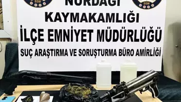 Gaziantep'te Uyuşturucu ve Silah Operasyonu