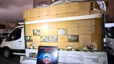 Hatay'da 2.9 Milyon Kaçak Makaron Ele Geçirildi