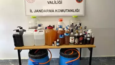 Afyonkarahisar'da Sahte Alkol Operasyonu