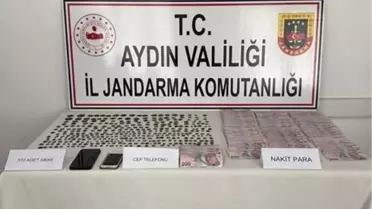 Aydın'da Tarihi Sikkeler Ele Geçirildi