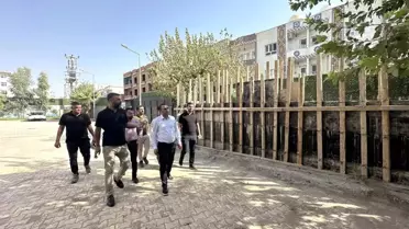 Kaymakam Partal, Silopi'de Çalışmaları İnceledi