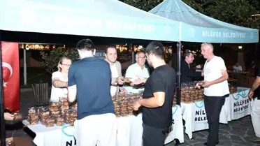 Nilüfer Belediyesi, Mevlid Kandili'nde 6 Bin 200 Kandil Simidi İkram Etti