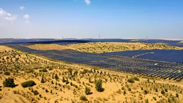 Kubuqi Çölü'nde Enerji ve İyileştirme Projeleri