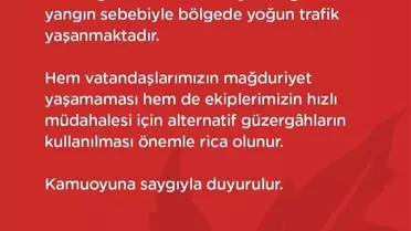 Osmangazi'de Orman Yangını Uyarısı