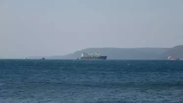 Çanakkale Boğazı'nda Gemi Arızası