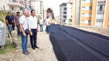 Giresun'da Asfalt Yenileme Çalışmaları Devam Ediyor