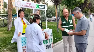 Tütün Zararları İçin Farkındalık Etkinliği