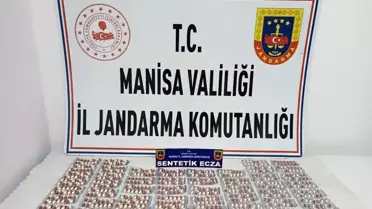 Manisa'da Sentetik Ecza Hap Operasyonu