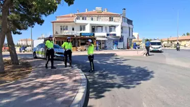 Karaman'da Sürücü Kazadan Kaçtı