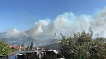Çerkezköy'de Yangın Paniği