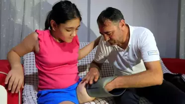 Özge'nin Yeni Protezi için 24 Saatte 182 Bin TL Toplandı