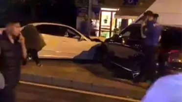 Ataşehir'de Alkollü Sürücü Kaza Yaptı